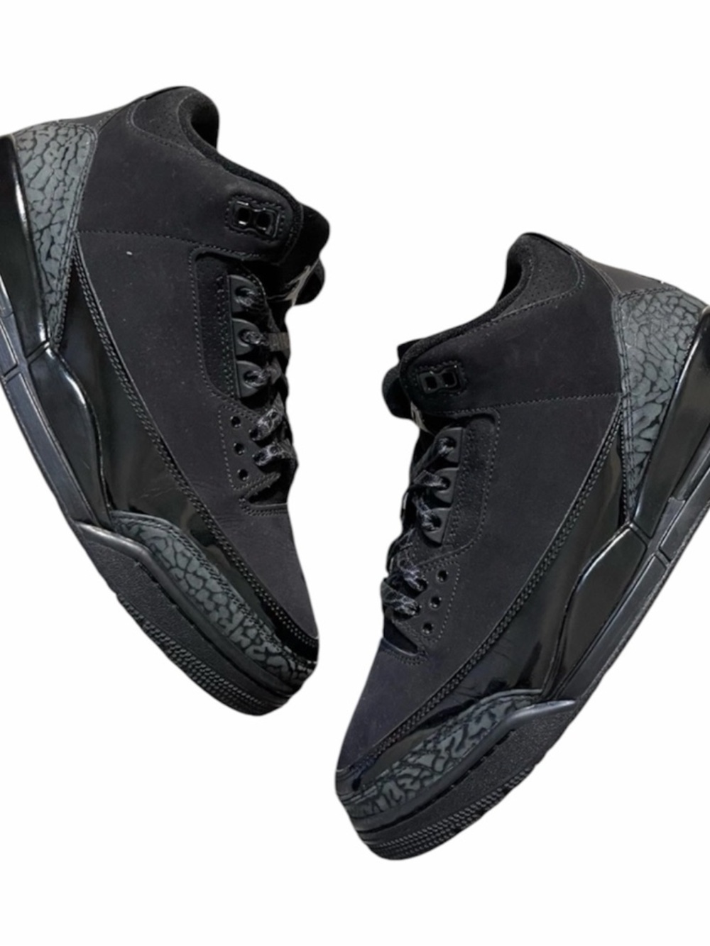 Nike Air Jordan 3 Retro III Black Cat 2025 Suede CT8532-001 Mens Size 9